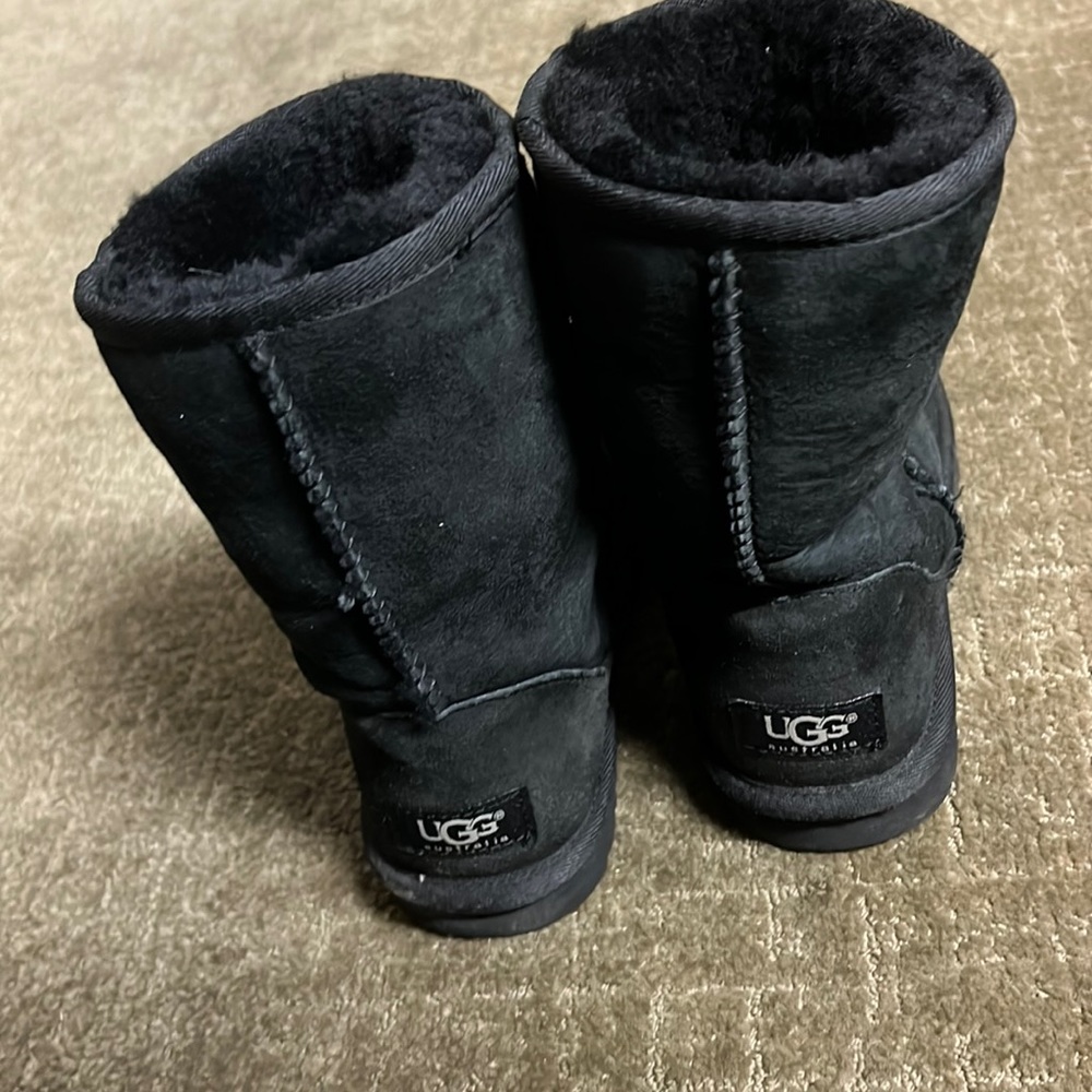 black ugg boot
